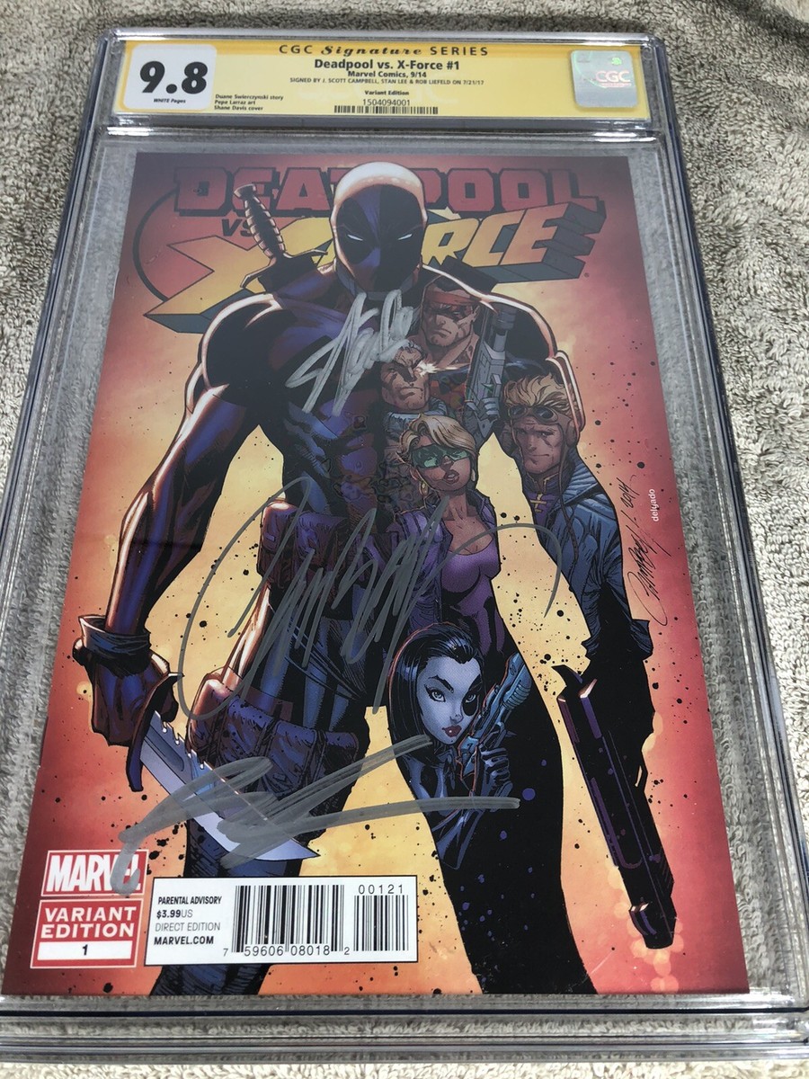 アメコミリーフ CGC 9.8 Die: Loaded #6 サイン入り X