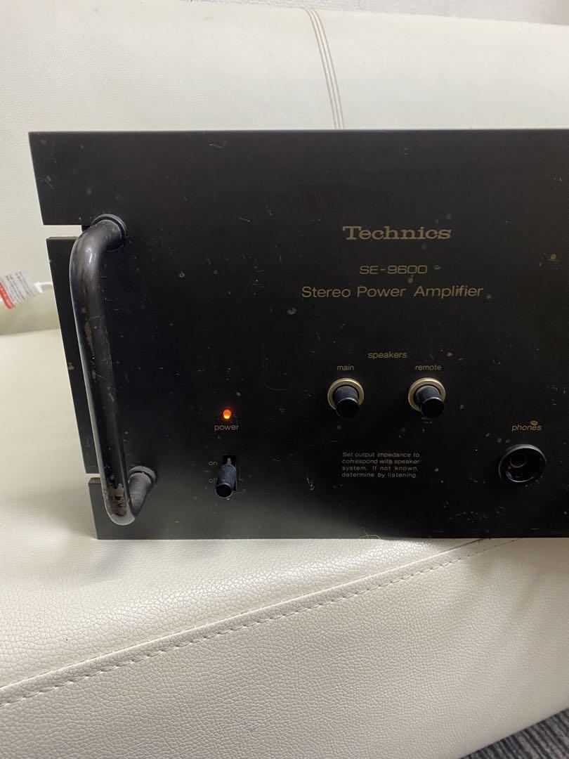 Technics SE-9600 Power Amplifier Audio Power OK Fron Japan Technics SE-9600 Power Amplifier Audio Power OK Fron Japan