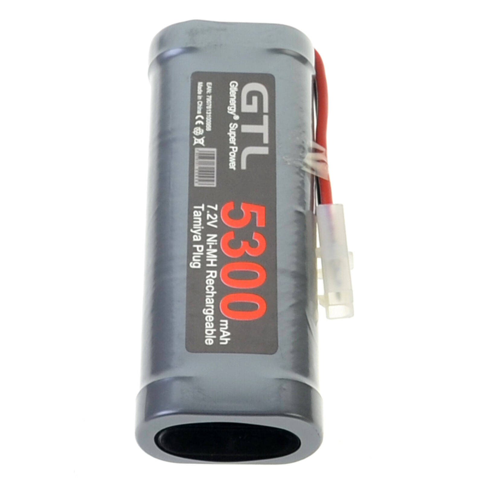 1X 7.2V 5300mAh Ni-Mh Rechargeable Battery Pack For RC Car With Tamiya Plug US