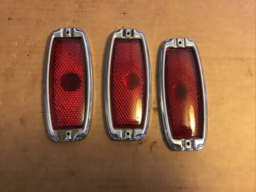 1941-48 Chevy Taillight Bezels And Lenes OEM  - Picture 1 of 8