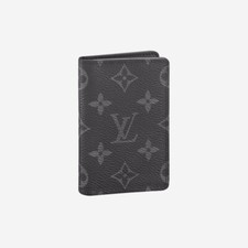 Louis Vuitton Pocket Organizer Monogram Eclipse M61696