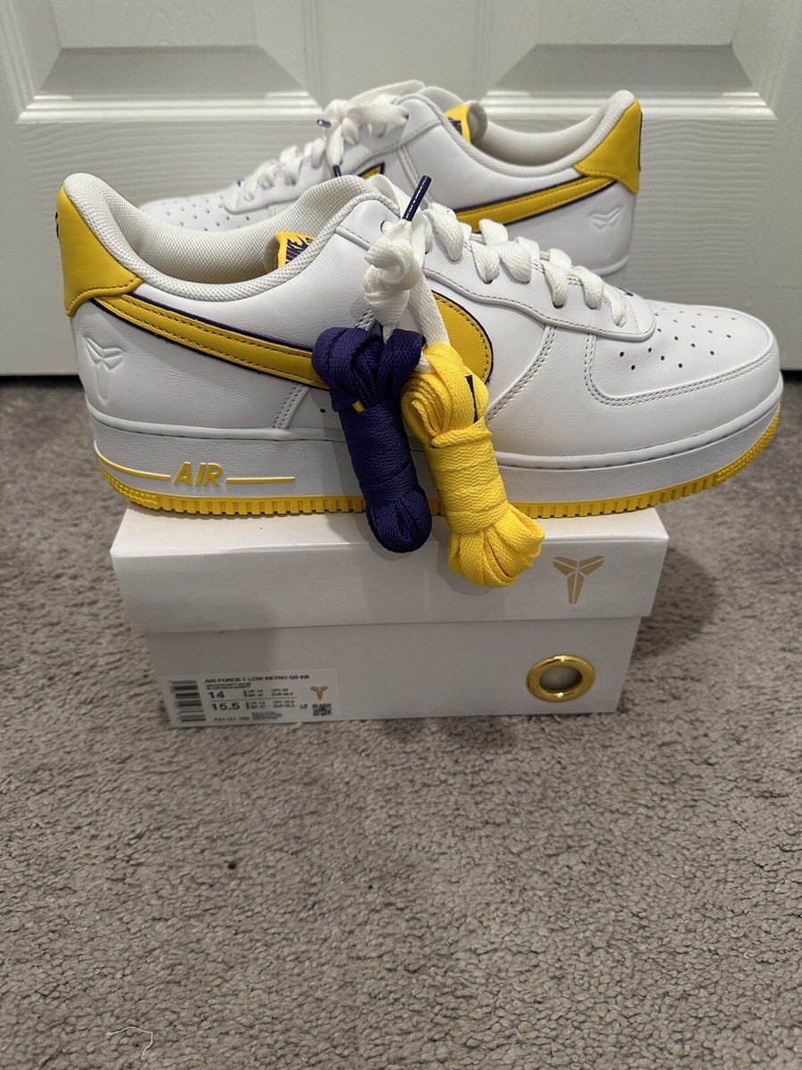 靴 Nike Air Force 1 LOW RETRO QS KB Nike Air Force 1 Low Retro QS KB Kobe Bryant Sz 10.5 LA