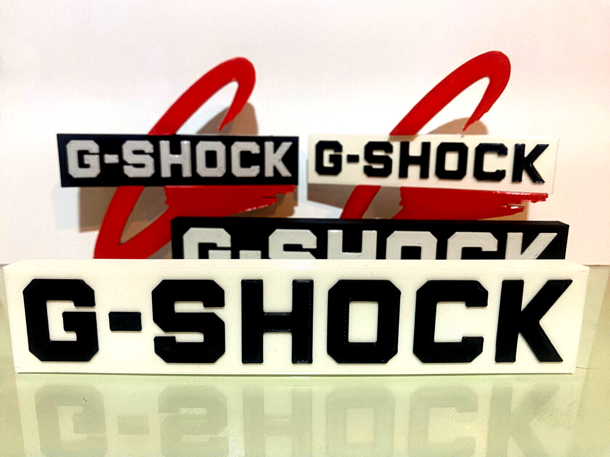 G Shock Logo Watches Japanese Casio Resist Mechanical Stress Shock