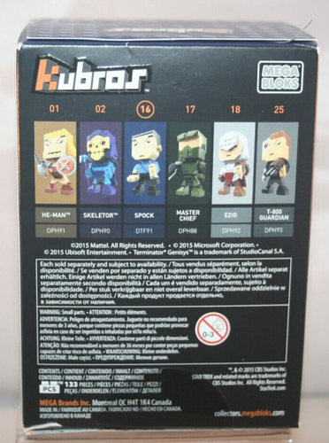 Spock Star Trek Mega Bloks Construx Kubros Building Kit - New in Sealed Box - Picture 3 of 6