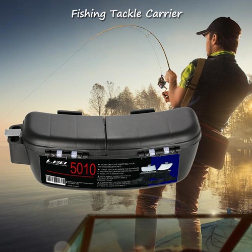 LEO FISHING Multifunctional Portable Fishing Bait Tackle Box Container F9D0 - Picture 3 of 12