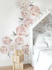 Peony Flower Wall Stickers-LARGE set