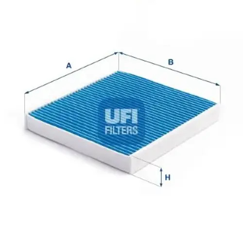 Fits UFI 34.219.00 Filter, cabin air 34.219.00 Cabin filter anti-bacterial fits - Image 2