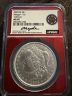 "1893-CC" Morgan Dollar 2023 Fiji 1 oz Silver NGC MS70, Ryder Label #2