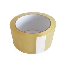 1X Roll Of Tape - Transparent - Low Noise - 66M Per Roll - 50Mm Wide