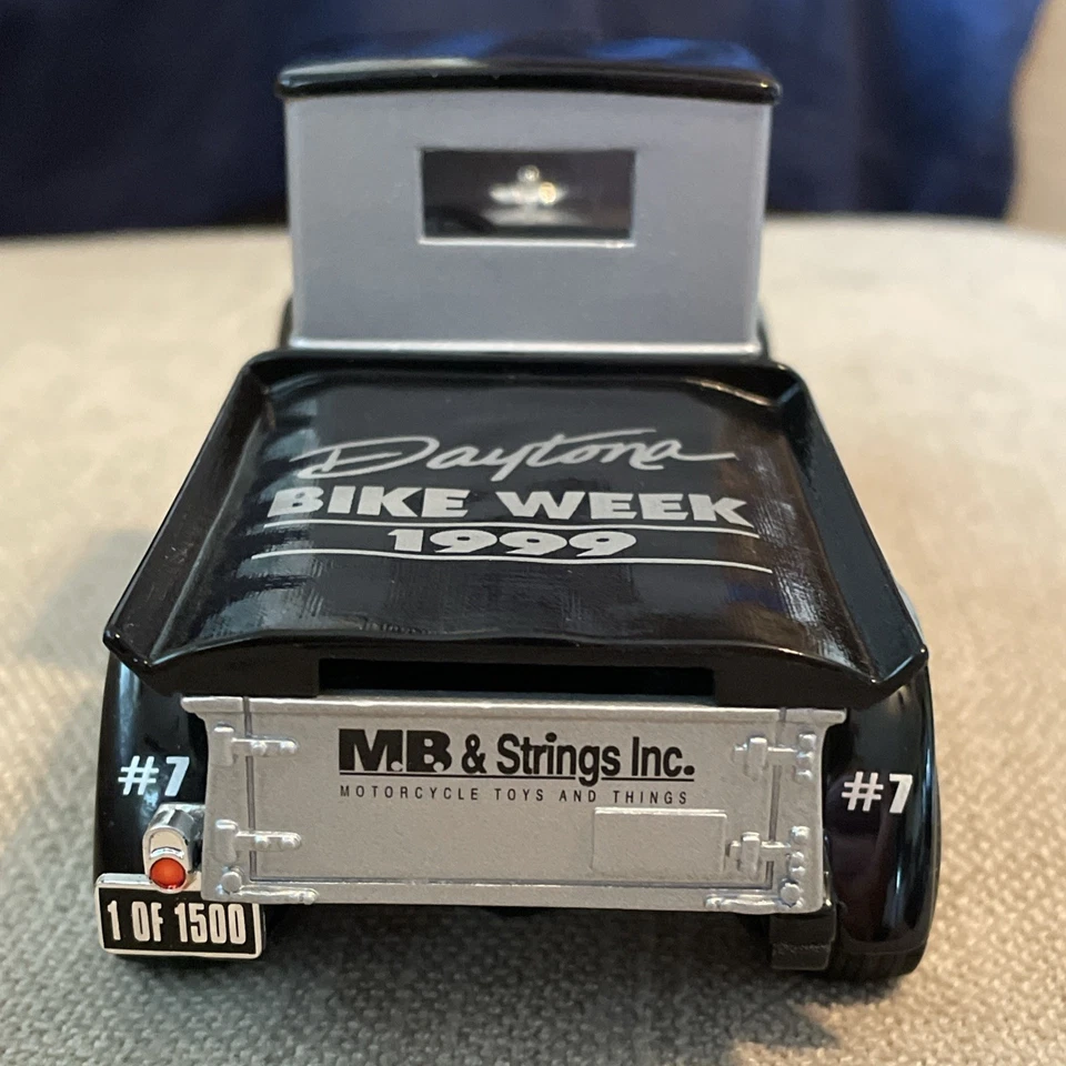 Daytona Bike Week 1999 diecast 28 Chevy Pickup Bank séptimo en serie-nuevo en caja Foto 4 de 4