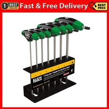 Klein Tools JTH67T TORX T-Handle Hex Key Set and Stand, 6-Inch, 7-Pc
