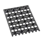 1x Lego Door Trap Gate 1x8x12 Black Mesh Castle Castle 7946 4583878 89519