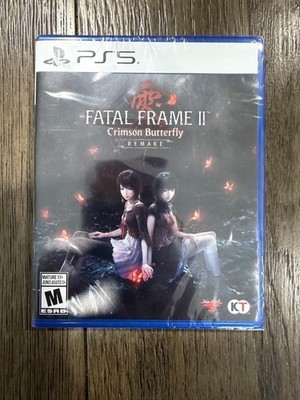 Fatal Frame II Crimson Butterfly Remake for Sony PlayStation 5 PS5! NEW! WOW!