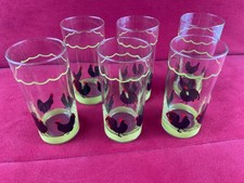 Passend zu Zeller Keramik - Hahn und Henne - 6er Set Gläser / hohe Gläser