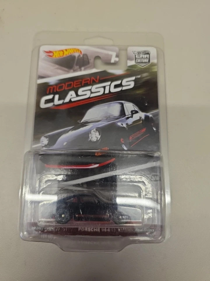 Hot Wheels. Clásicos modernos Porsche 964 cultura del coche. Funda protectora Foto 3 de 4