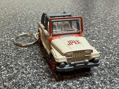Jurassic Park Movie Jeep Wrangler Keychain Hot Wheels Matchbox #18 JP18