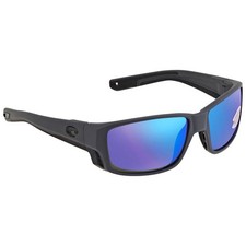 Costa Del Mar TUNA ALLEY PRO Blue Mirror Polarized 580P Men's Sunglasses 6S9105