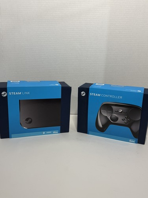 #ad Steam Controller complete with Dongle And New Steam Link With Packaging OPEN BOX $119.99