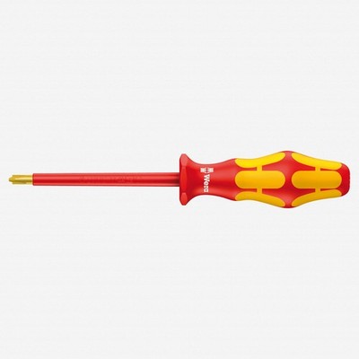 Wera 006381 Kraftform Plus VDE PlusMinus (Phillips/Slotted) Screwdriver, #2 x 10
