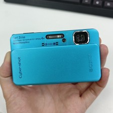 Sony Cyber-shot DSC-TX10 16.2MP CMOS Vintage Digital Camera Blue English