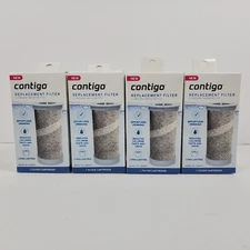 Lot of 4 Contigo Clybourn Water Bottle Replacement Filter Cartridge 1352812