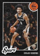 Dylan Harper #80BK-52 Prices | 2025 Topps 1980 | Basketball Cards