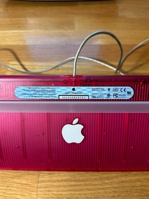 Apple iMac G3 Strawberry - 333MHz 512MB RAM 64GB SSD | OS 9 - OS X