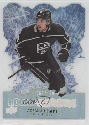 2017-18 Upper Deck Rookie Breakouts 67/100 Adrian Kempe #RB14 RC 5vt
