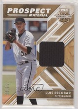 2018 Panini Elite Extra Edition Prospect Materials Gold 58/99 Luis Escobar hg6