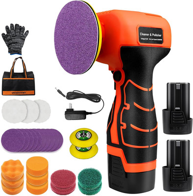 Cordless Sander, 3'' Palm Sander with 2Pcs 16.8V 3.0Ah Batteries, 3500RPM Mini Po