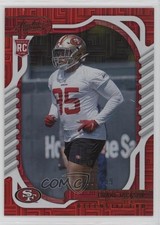 2022 Panini Absolute Rookies Red Squares /499 Drake Jackson #161 10k8