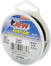 Surflon Nylon Coated, Stainless Steel, Leader Wire, Fishing, For Saltwater