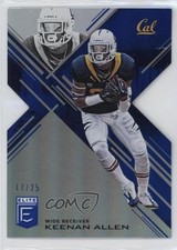 2017 Panini Elite Draft Picks Status Blue Die-Cut 17/25 Keenan Allen #57 14md