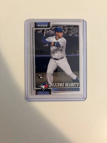 Kazuma Okamoto 2026 Topps Kazuma Okamoto #433 Blue