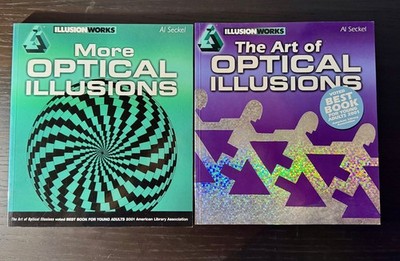 2 Buecher von Al Seckel, The art of optical illusions