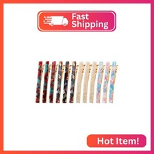 Cobahom 12Pcs Hair Clips Metal Duckbill Clips Leopard Print Hair Clips Teeth Hai