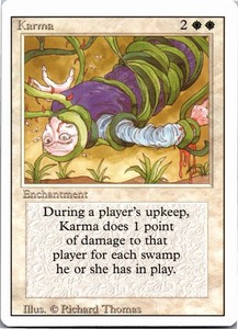 Karma #26 Revised Edition (3ED) Uncommon MTG