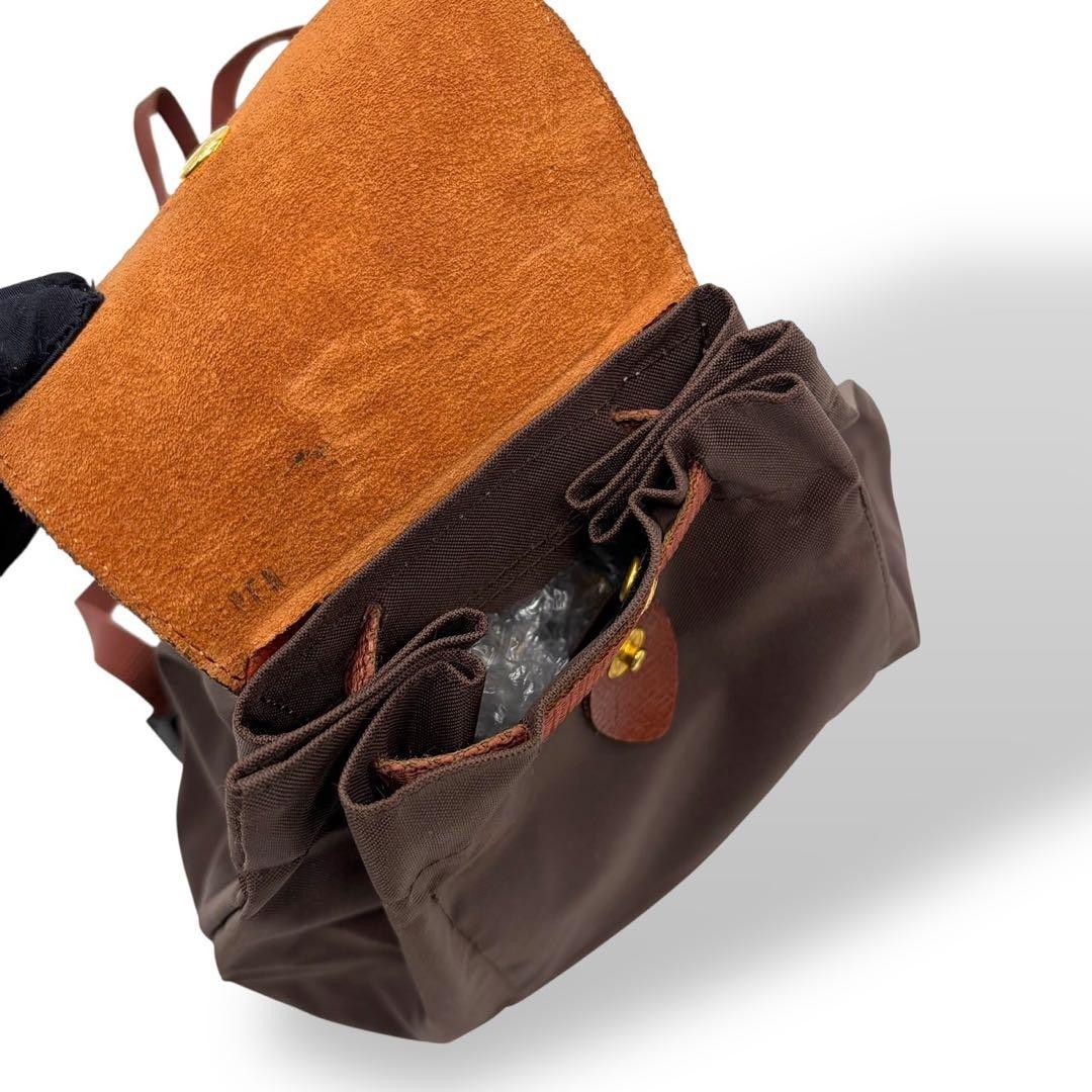 Longchamp Pliage Backpack Drawstring Nylon Eco Ba… - image 19