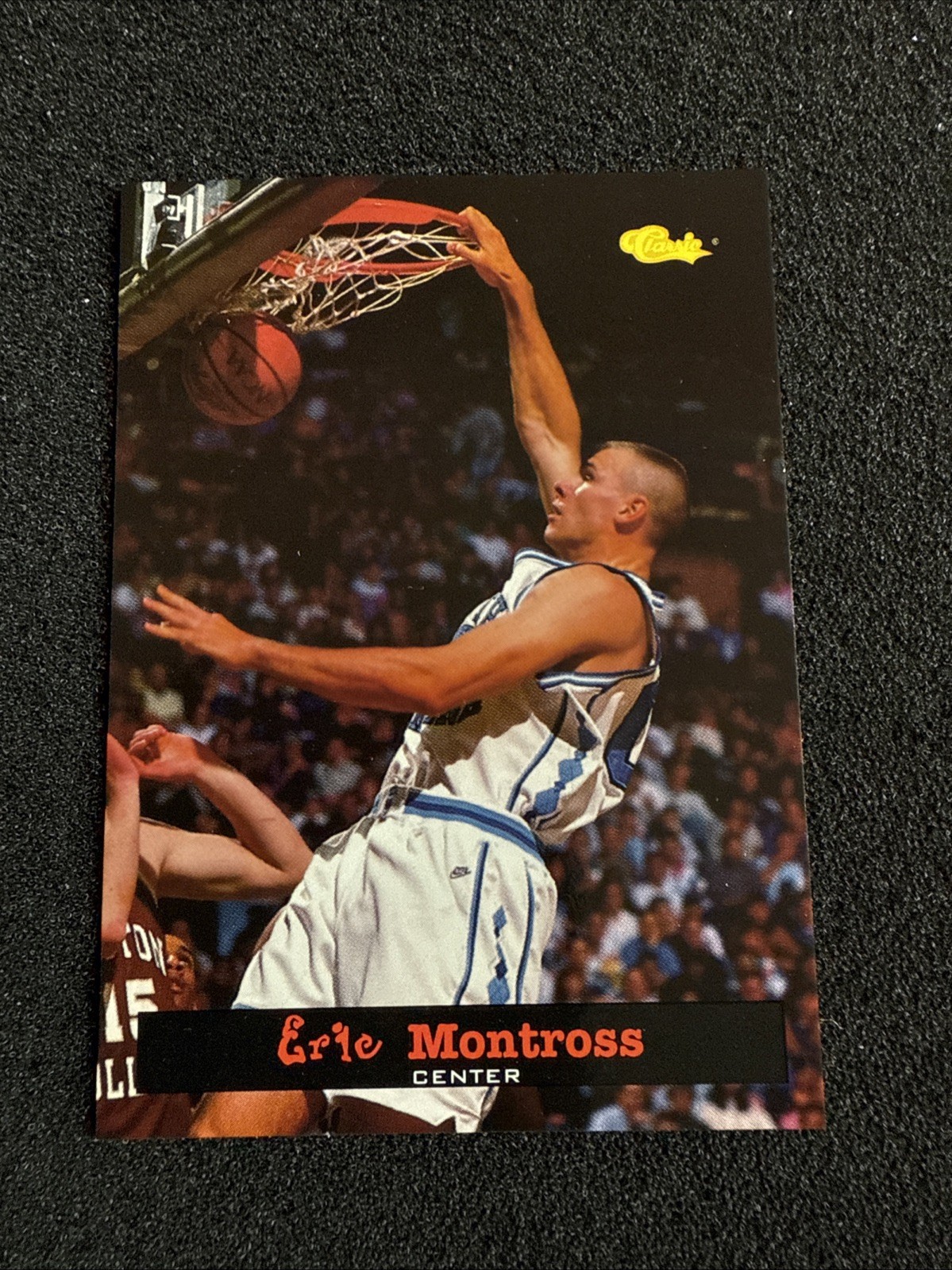 1994 Classic Draft #6 Eric Montross North Carolina Tar Heels
