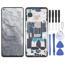 Original Display LCD Screen Touch Digitizer Frame For Realme GT Neo2T RMX3357