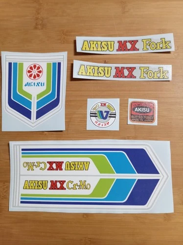 Akisu Decal BMX Compatible Sticker Kit