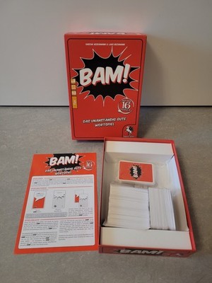 Pegasus Spiele: 2015 BAM! Das unanständig gute Wortspiel komplett mit Anleitung