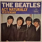 Beatles Capitol Records 5498 Yesterday EC Picture Sleeve Decca 7" Vinyl 45 Act