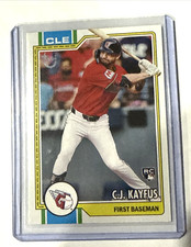 2026 Topps Series 1 Celebrations C.J. Kayfus RC /99 SSP Retro Variation – Rare