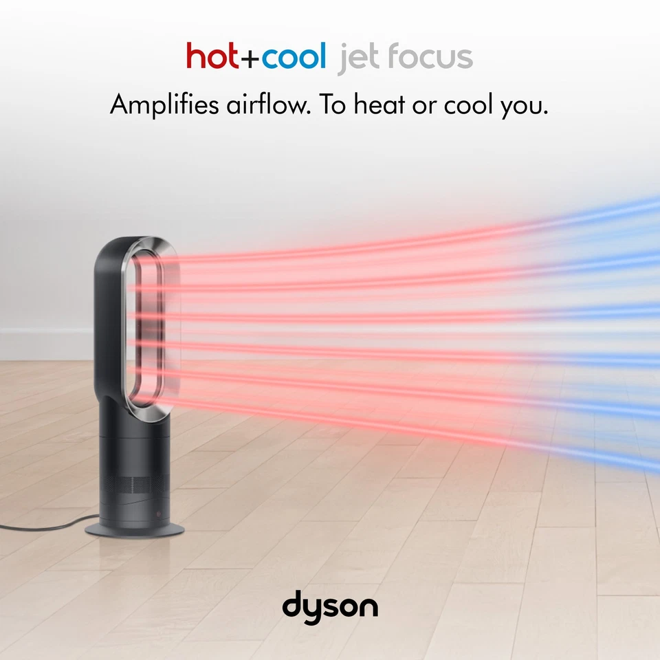 Calentador ventilador Dyson Hot+Cool™ Jet Focus AM09 | Nuevo Foto 2 de 4