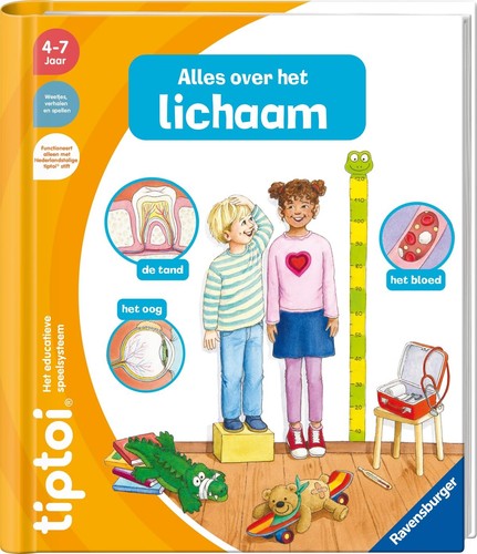 RAVENSBURGER, TIPTOI Perché? Come? Cosa? - Tutto sul corpo