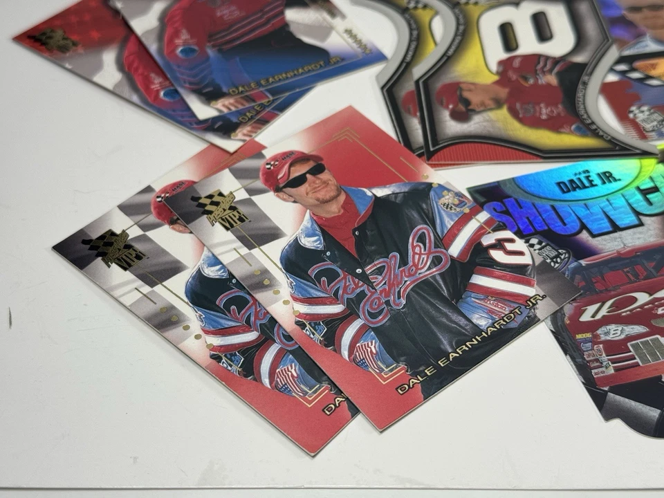 NASCAR Dale Earnhardt Jr. #8 Cards Press Pass & Upper Deck Lot 2001-2002 - Image 2 of 4