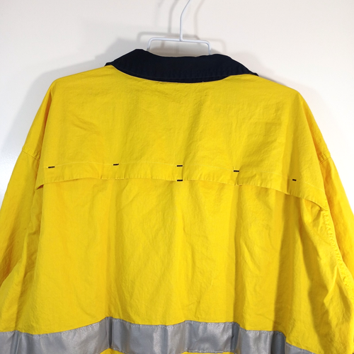 3M Scotchlite HiVis Lanterna Pesce 5XL Sicurezza Manica Lunga Riflettente Bottoni - Foto 7 di 10