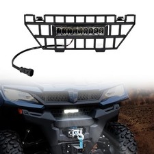 Front Mesh Grille with LED Accent Light Bar for CFMOTO UFORCE 1000 2019