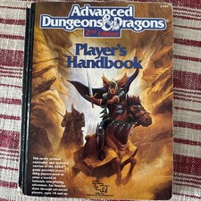 Advanced Dungeons Dragons AD D 2nd Edition Player's Handbook - 1989Vintage
